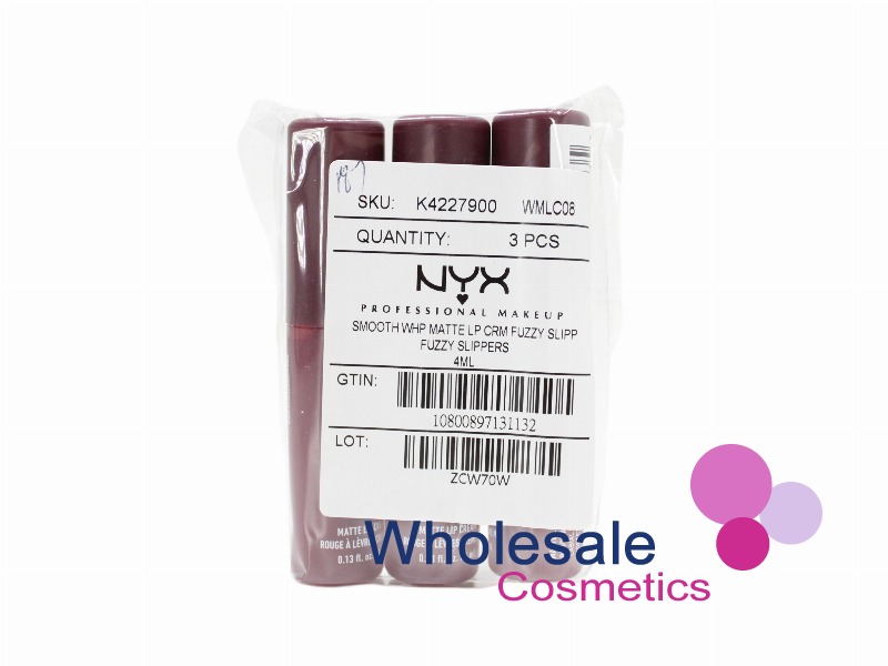 36 x NYX Professional Makeup Smooth Whip Matte Lip Cream - 08 FUZZY SLIPPERS